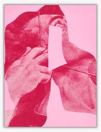 Arturo Herrera, 'Portal' (pink), 2023